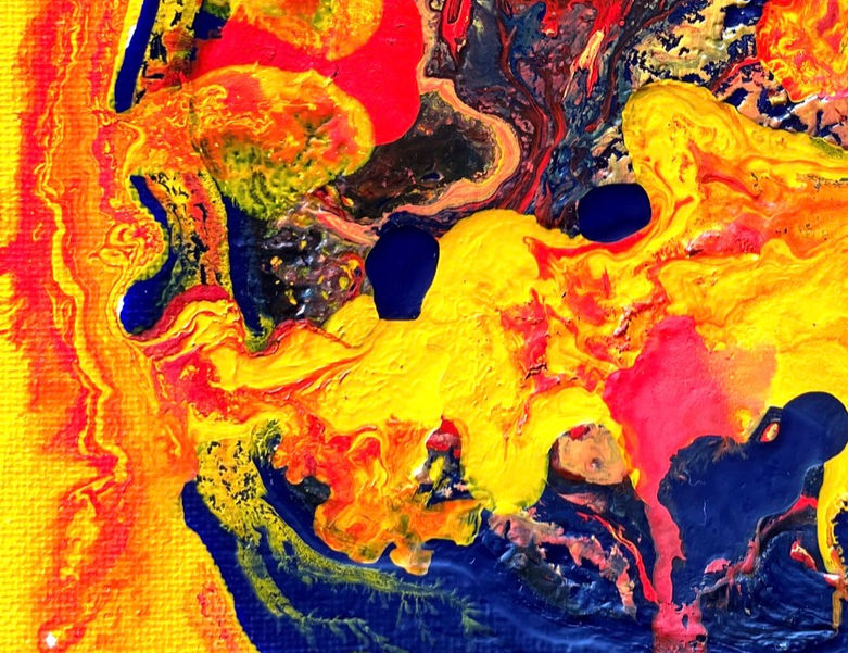 Power Dynamics. Acrylic on canvas. Meydenbauer Bay, 2022.