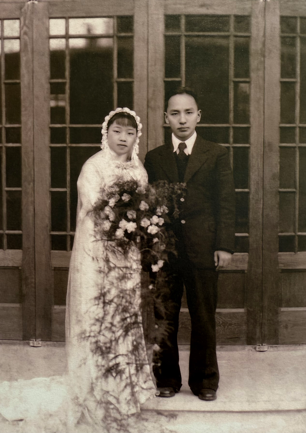 Nai Nai’s wedding photo 1936.