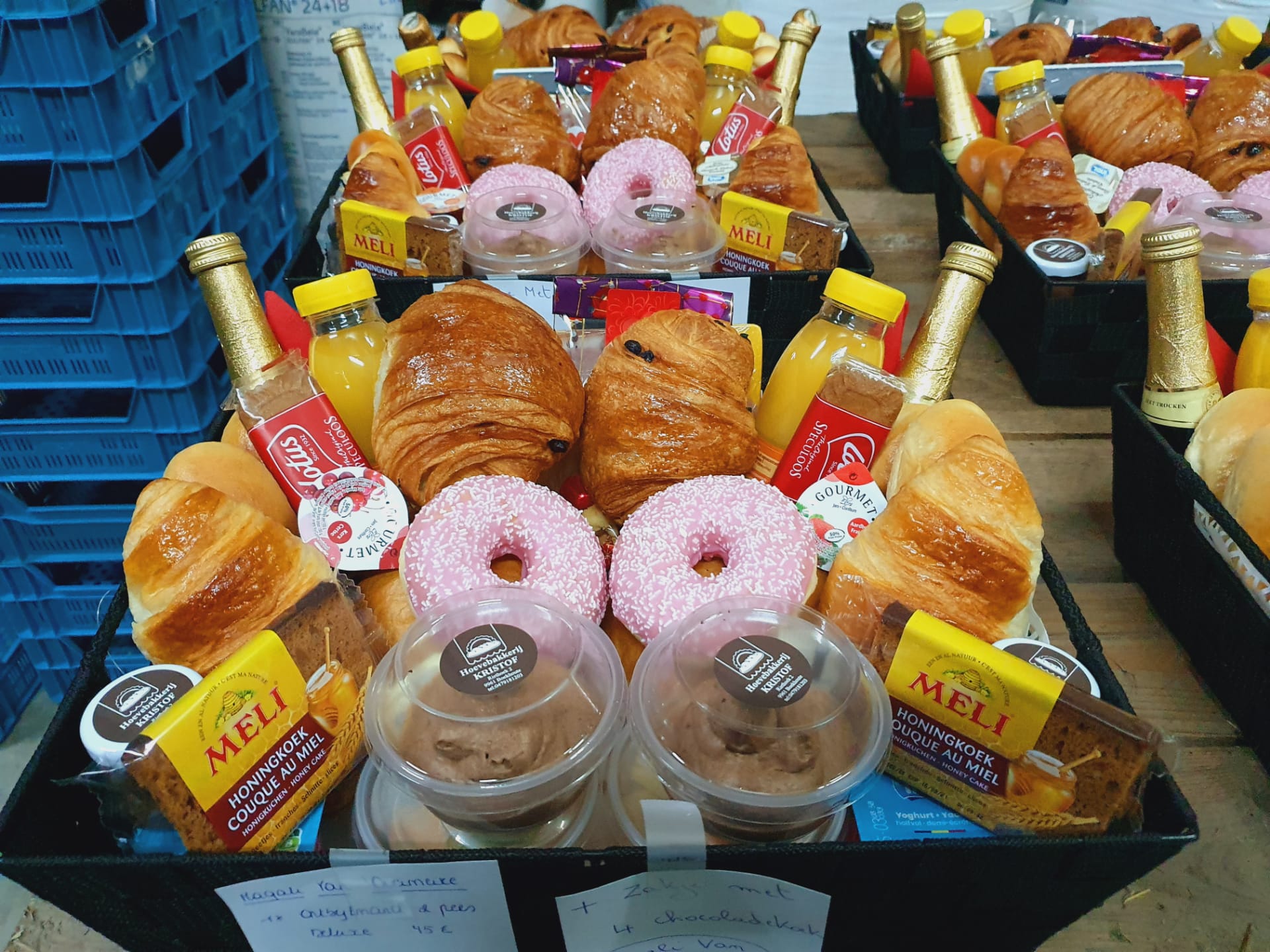 Arranged Food and Objects