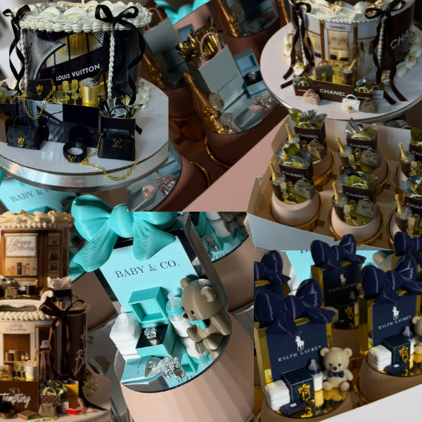CUSTOM TOPPERS (Comes in sets of six)