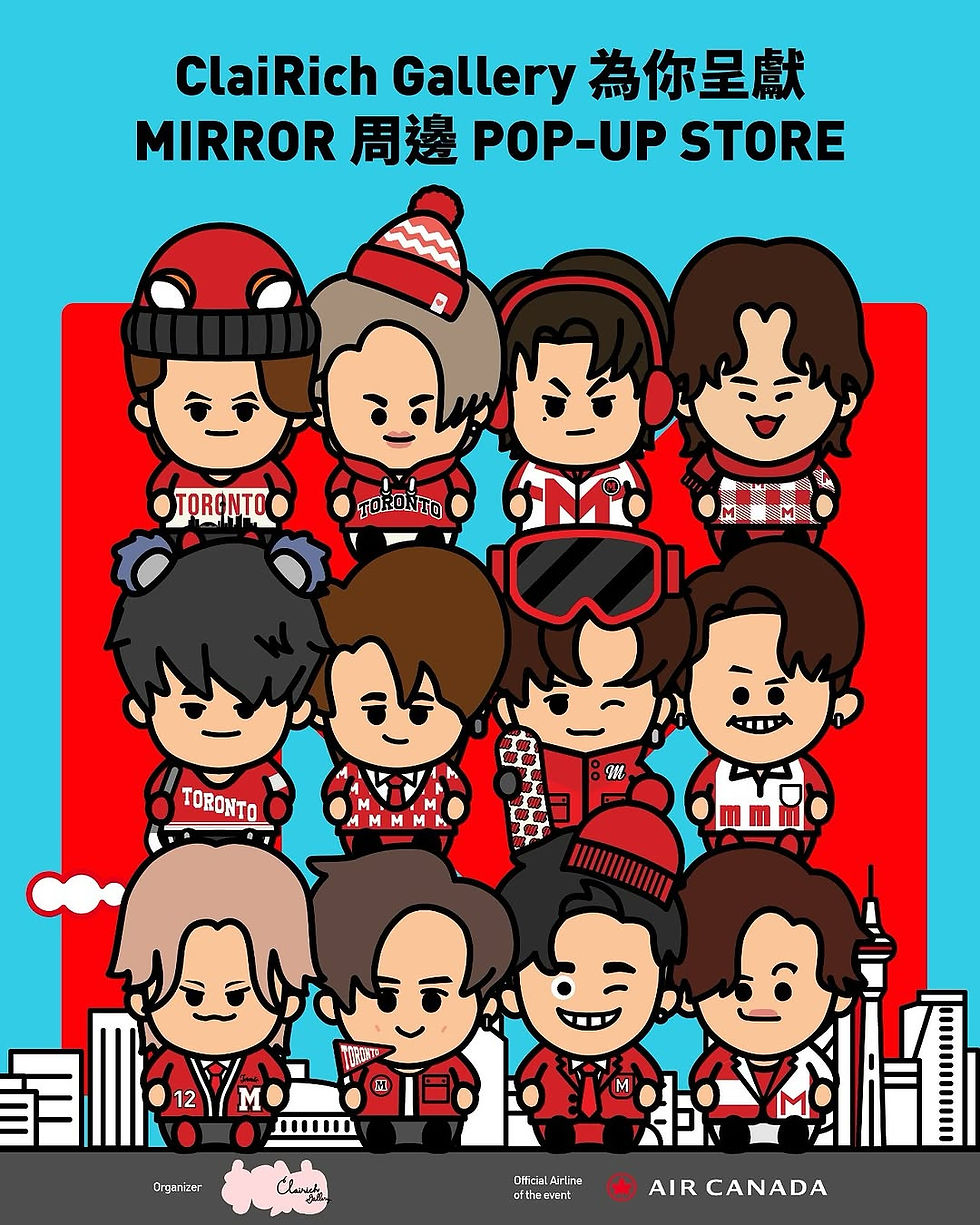 MIRROR周邊POP-UP STORE