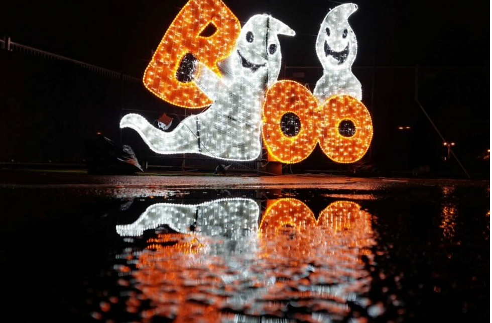 Spooktacular Light Show 万圣节车游灯光秀