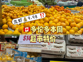 龙虾💰8.99 ⁉️🇨🇦多伦多超市特价