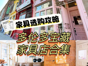 家具选购🛏多伦多的宝藏家具店🈴集