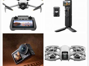 DJI大疆無人機、手機雲台、運動攝影機等7折起!