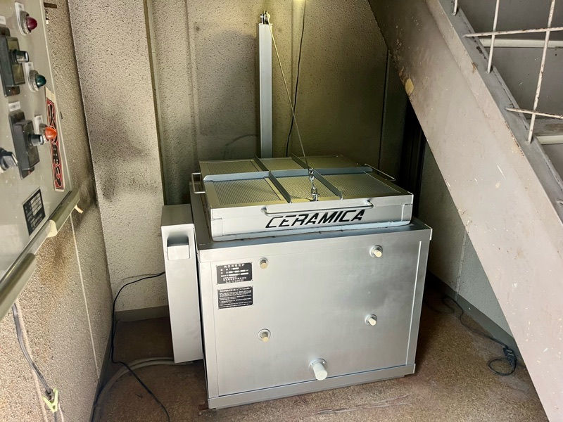 電気陶芸窯 現場組立