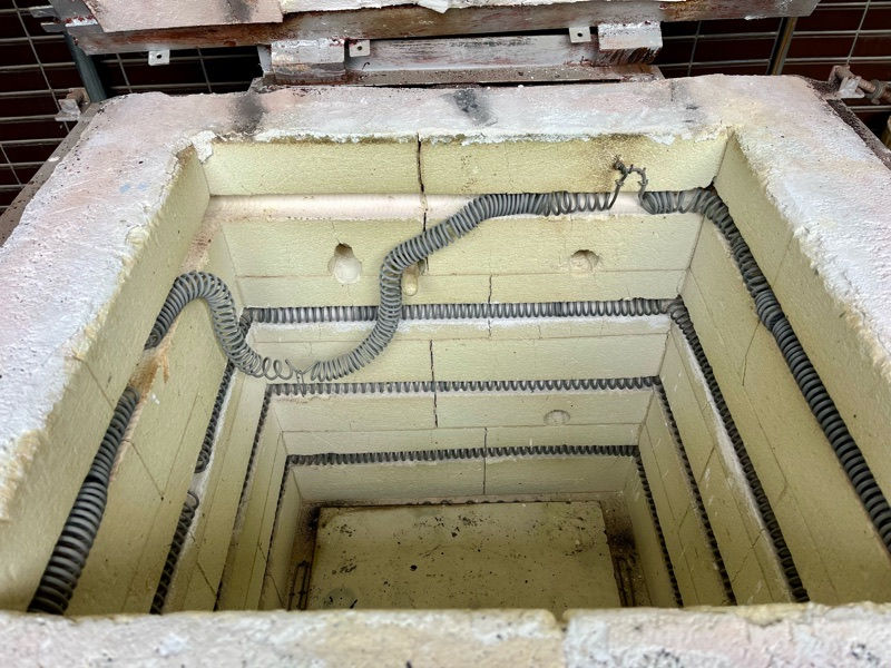 電気窯 電熱線 修理