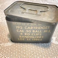Vintage Ammo Container