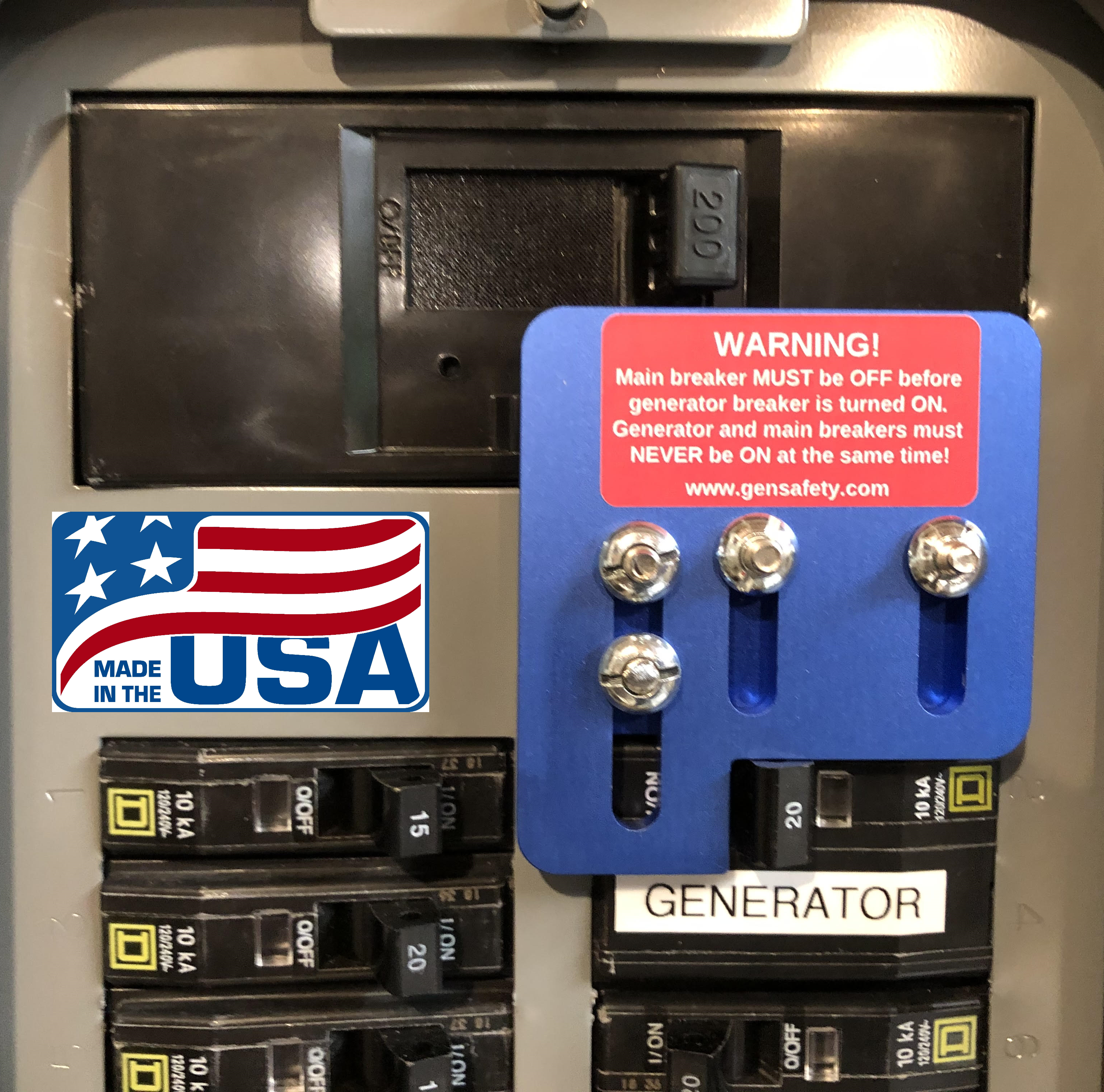 NSD-200 Fits Square D "QO" and "Homeline" Series 150 and 200 Amp Panels