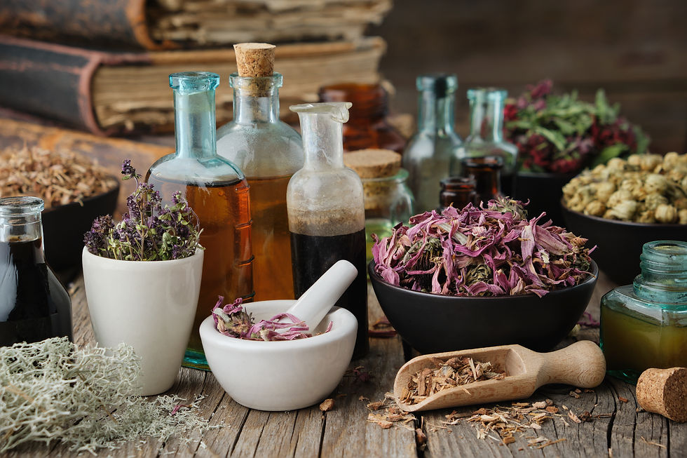 Herbs and tinctures