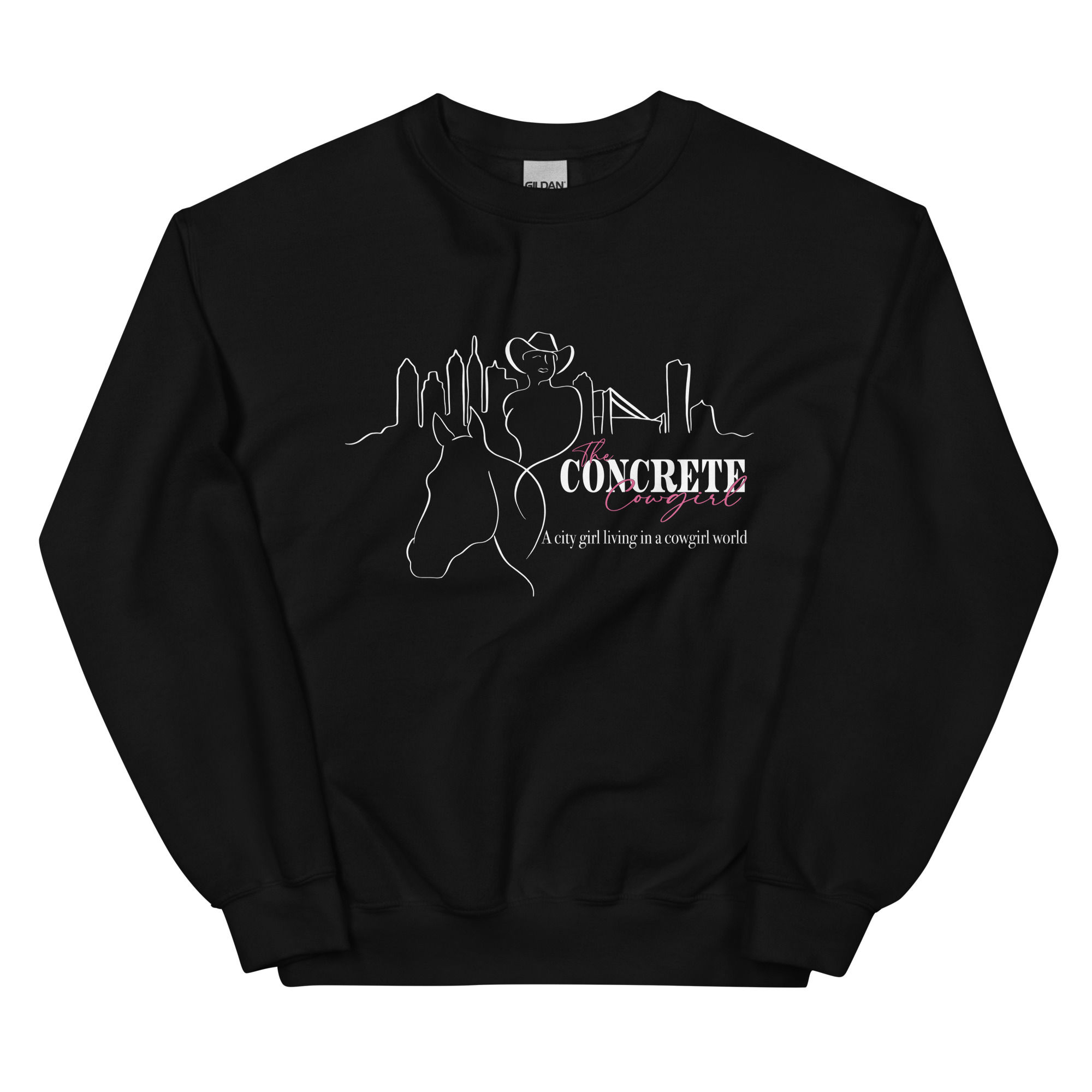 Concrete Cowgirl Unisex Sweatshirt
