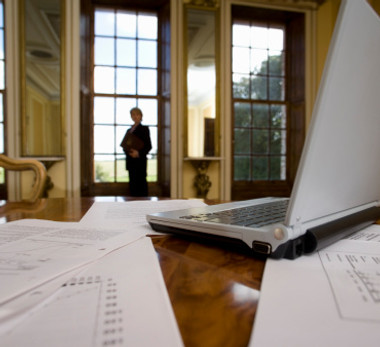 Office Desk Scene