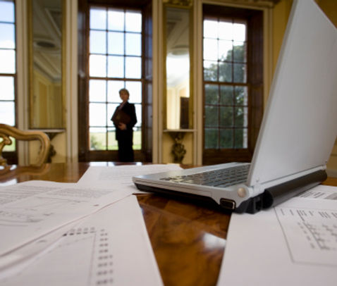 Office Desk Scene