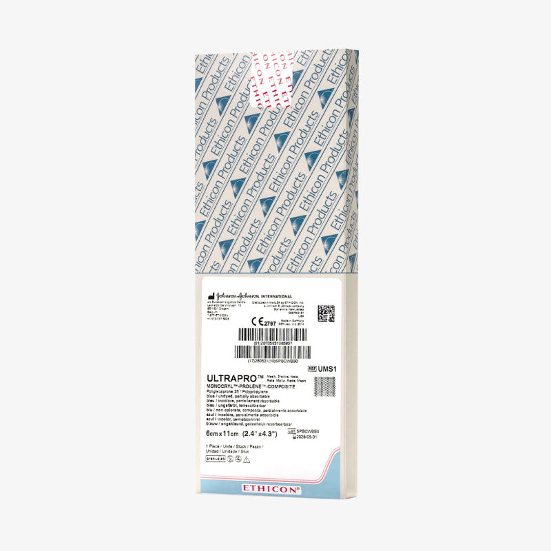 Ethicon Malla para Hernias Ultrapro 11 CM x 6 CM