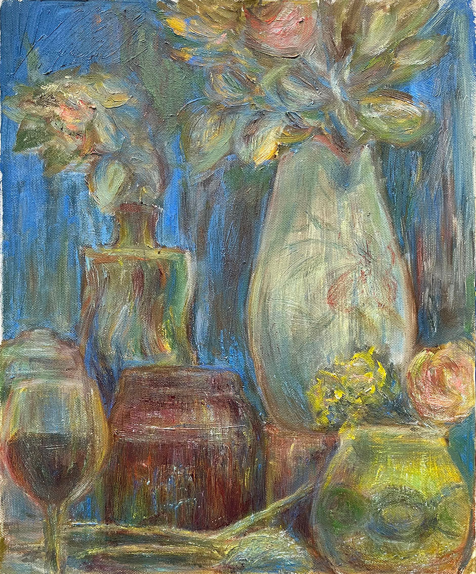 Kyokoさん・F6・油彩