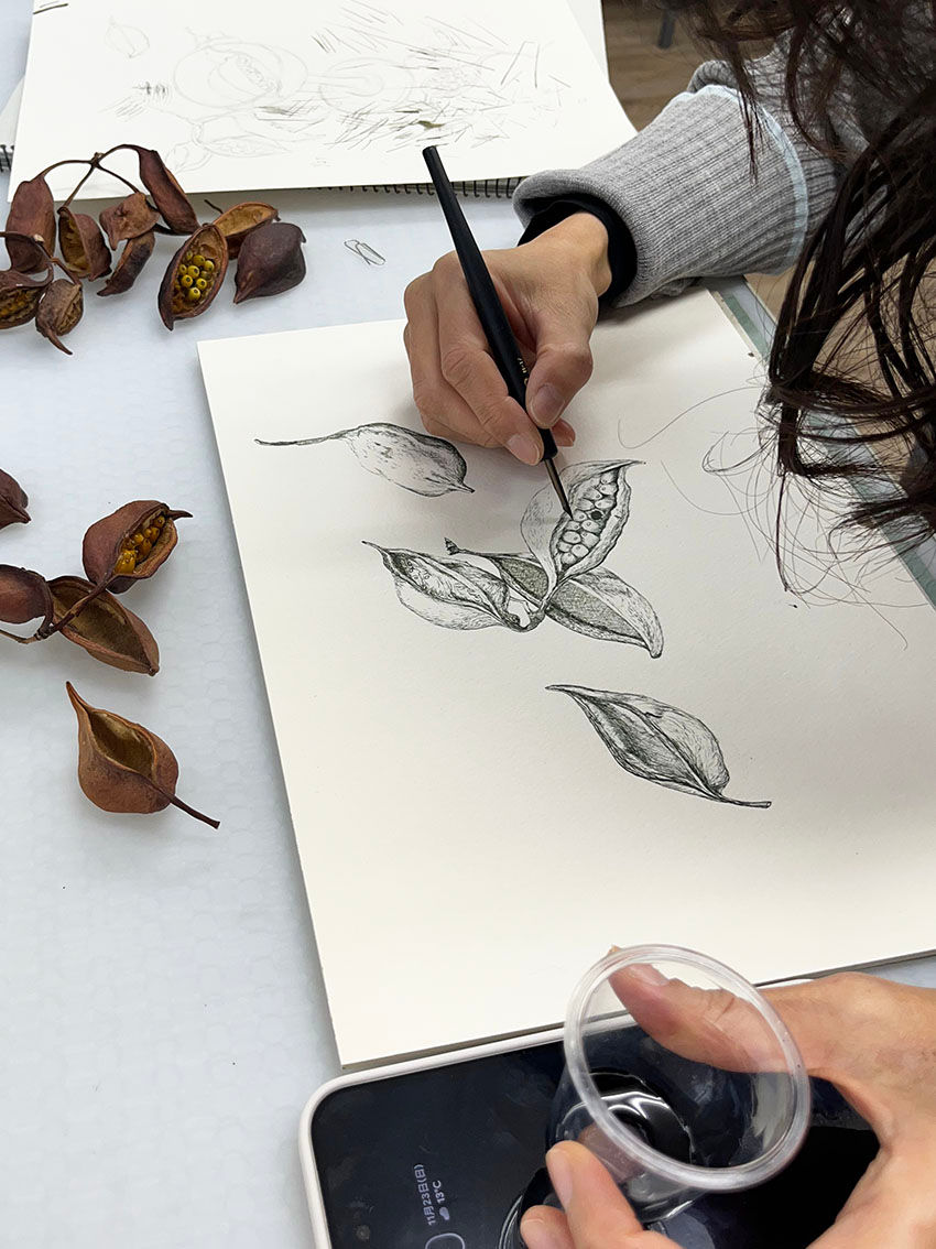 ペン画.11.23(chiさん.Am.)