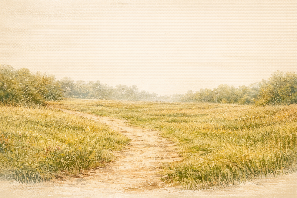 Zonnig pad door bloemenveld.png