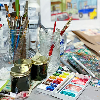Emily Hickman's Studio