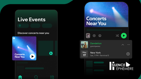 Spotify lance « Concerts Near You » : la playlist qui vous rapproche de vos artistes préférés en concert !