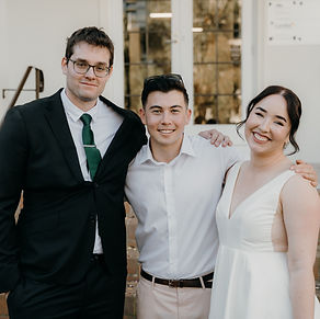 Photo with married couple in Canberra 