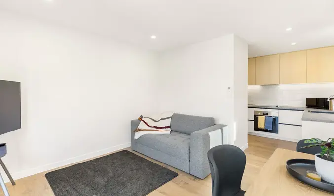 Living with sofa bed