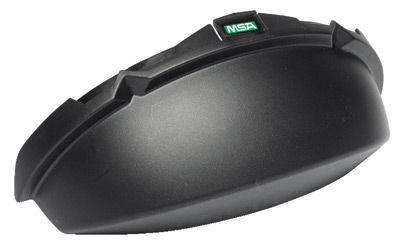 MSA Black Opaque V-Gard Standard Tinted Chin Protector