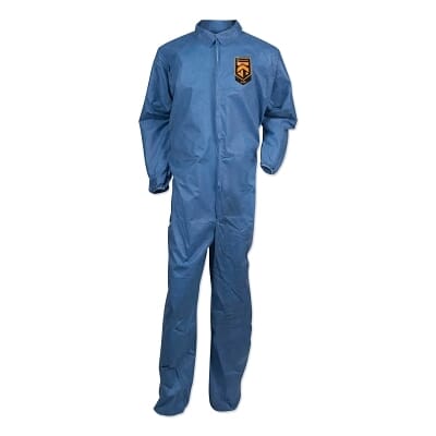 Plage ☆ coverall A20 Particle Protection Coveralls, Elastic Wrists/Ankles, Blue