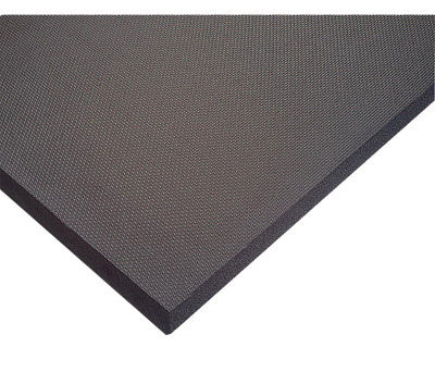 NoTrax 3' X 6' Black 5/8" Thick PVC Nitrile Foam Superfoam