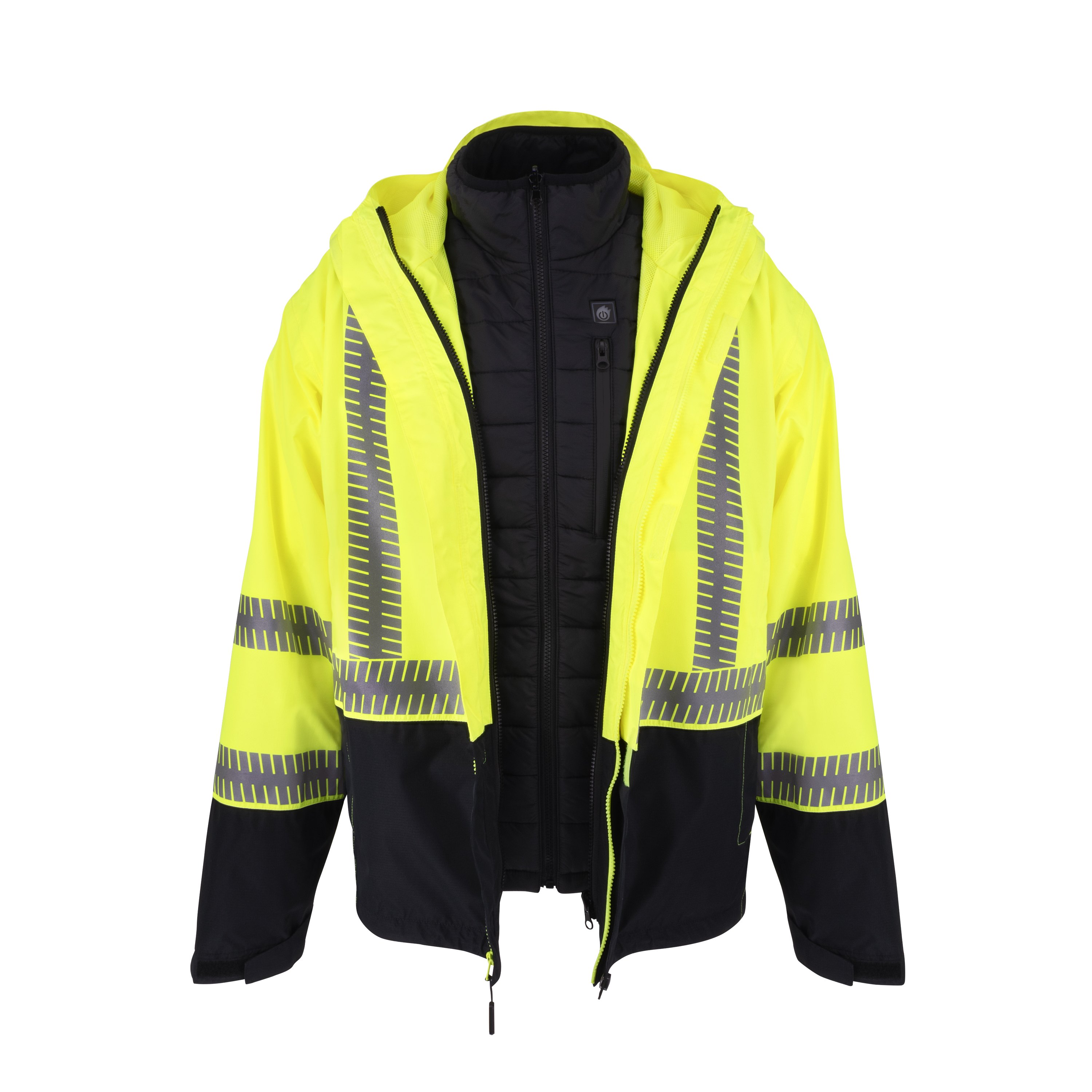 HYPER　Vent　Crew　テクニカルウェア DEWALT DRW21 Class 3 Ripstop Wind and Rain Jacket | Bayshore