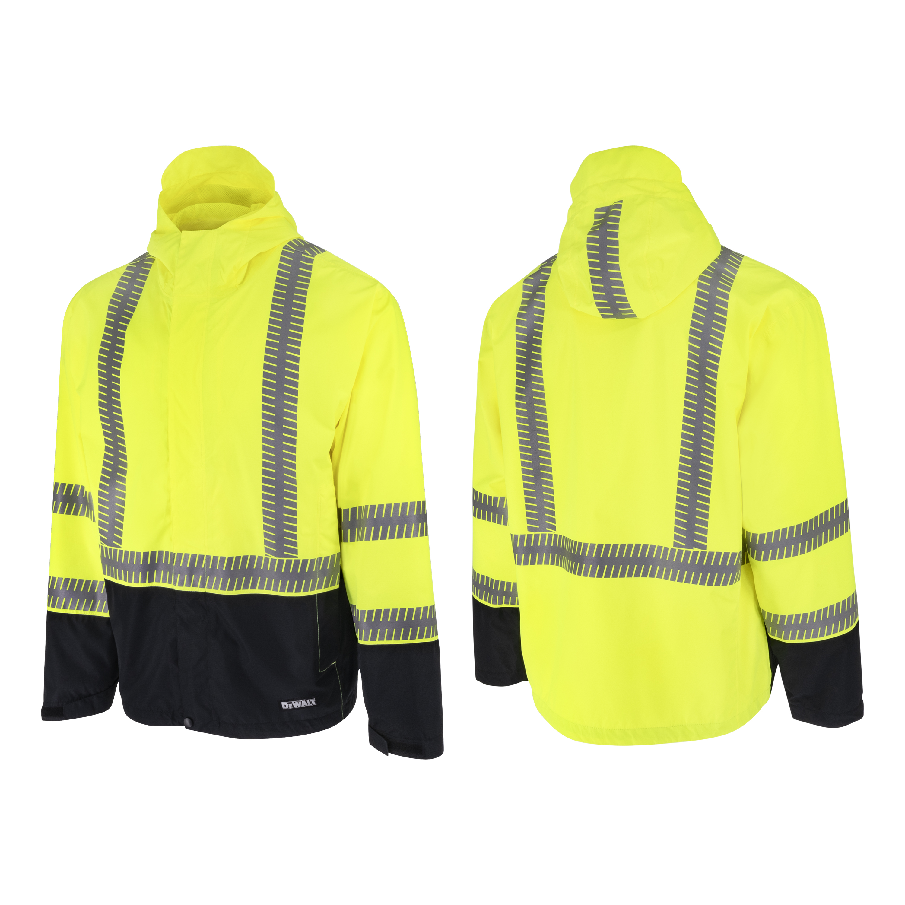 DEWALT DRW21 Class 3 Ripstop Wind and Rain Jacket | Bayshore