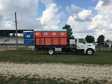 Portable Toilet Delivery, Pickup