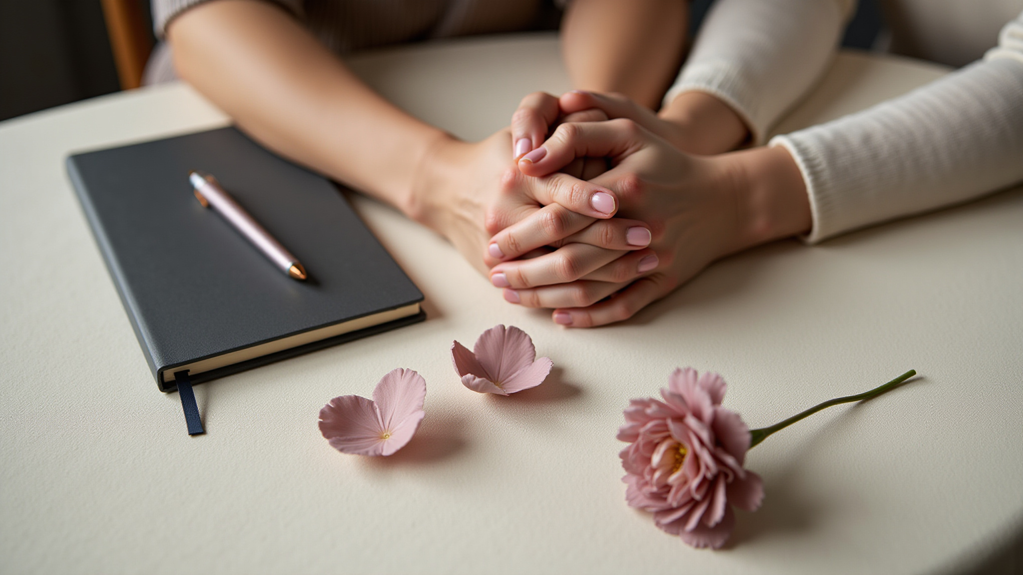 Bild von helfenden Händen