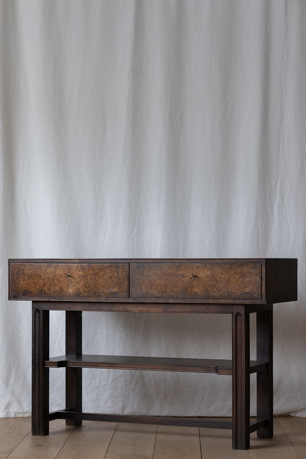 Dark Burl Console