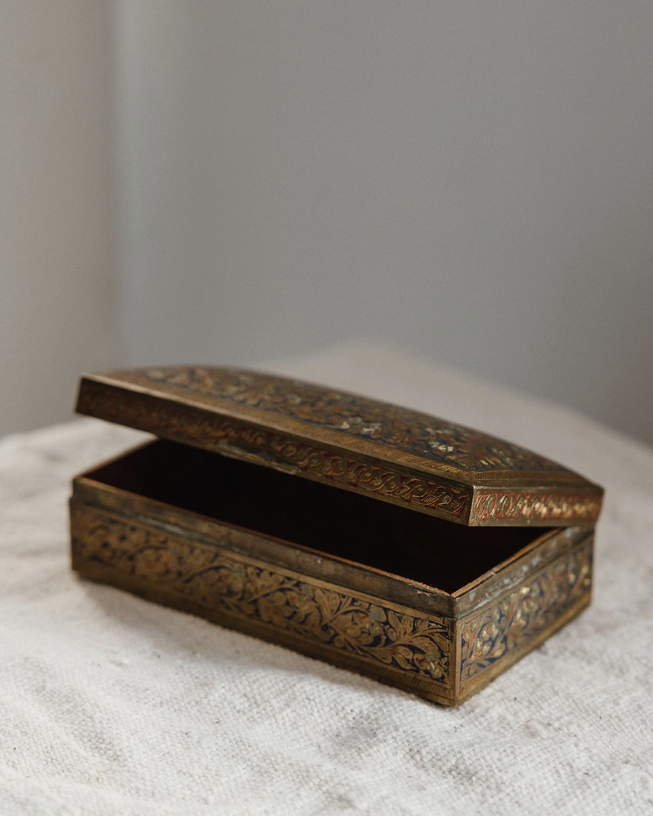 Hand Painted Trinket Box