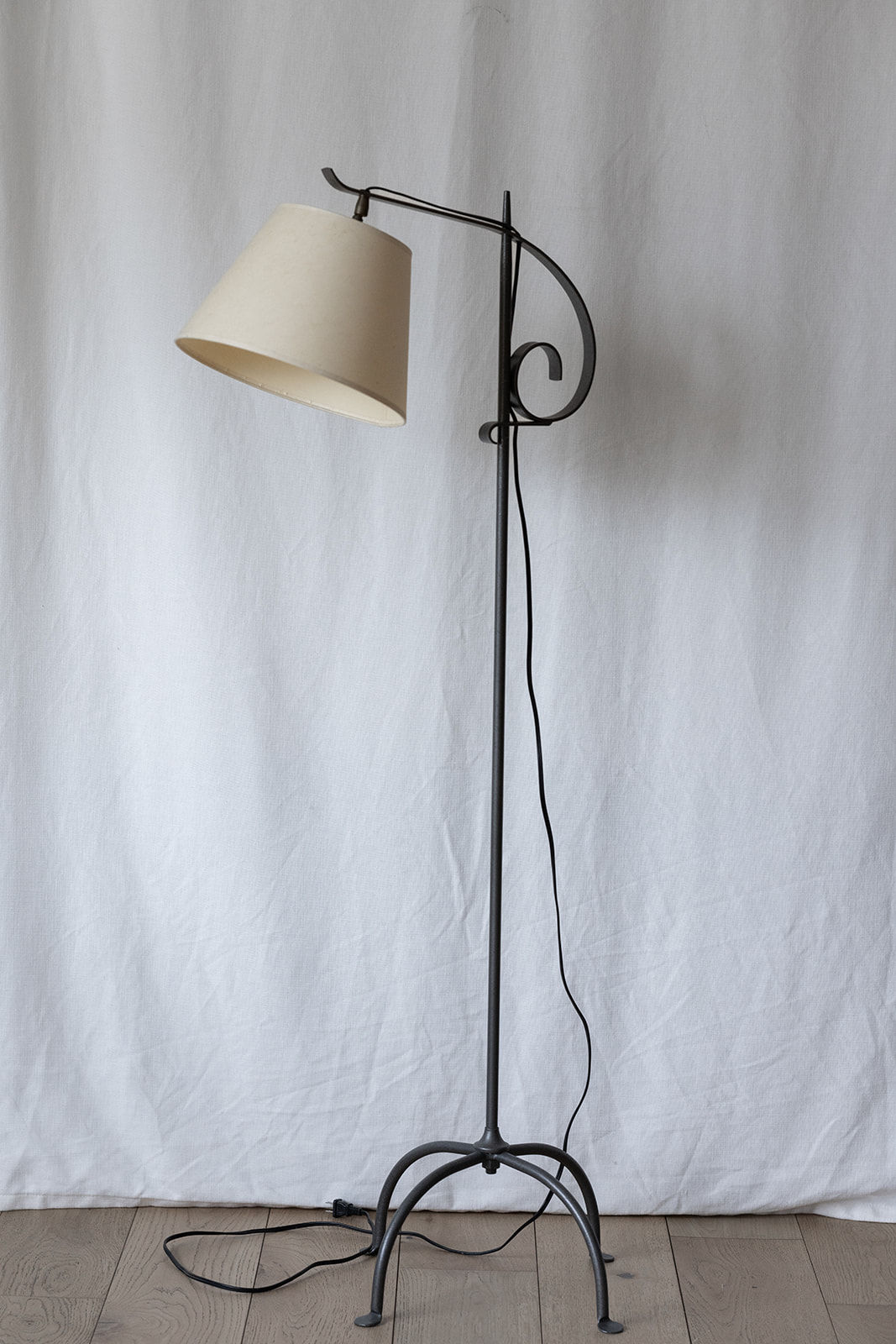 Scrolled Iron Floor Lamps