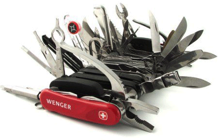 Don't Be a Swiss Army Knife