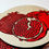 Thumbnail: Armenian Wooden Pomegranate Style Coaster with Holder