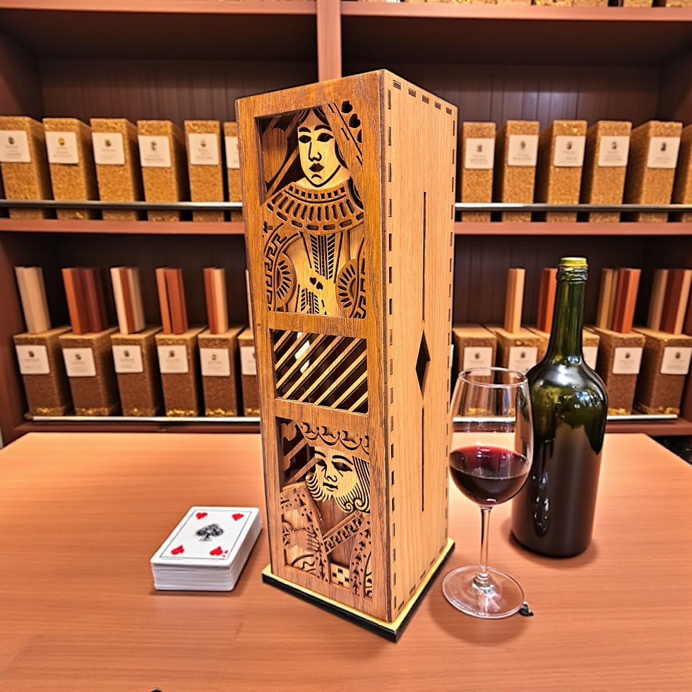 Wine Gift Box – King & Queen
