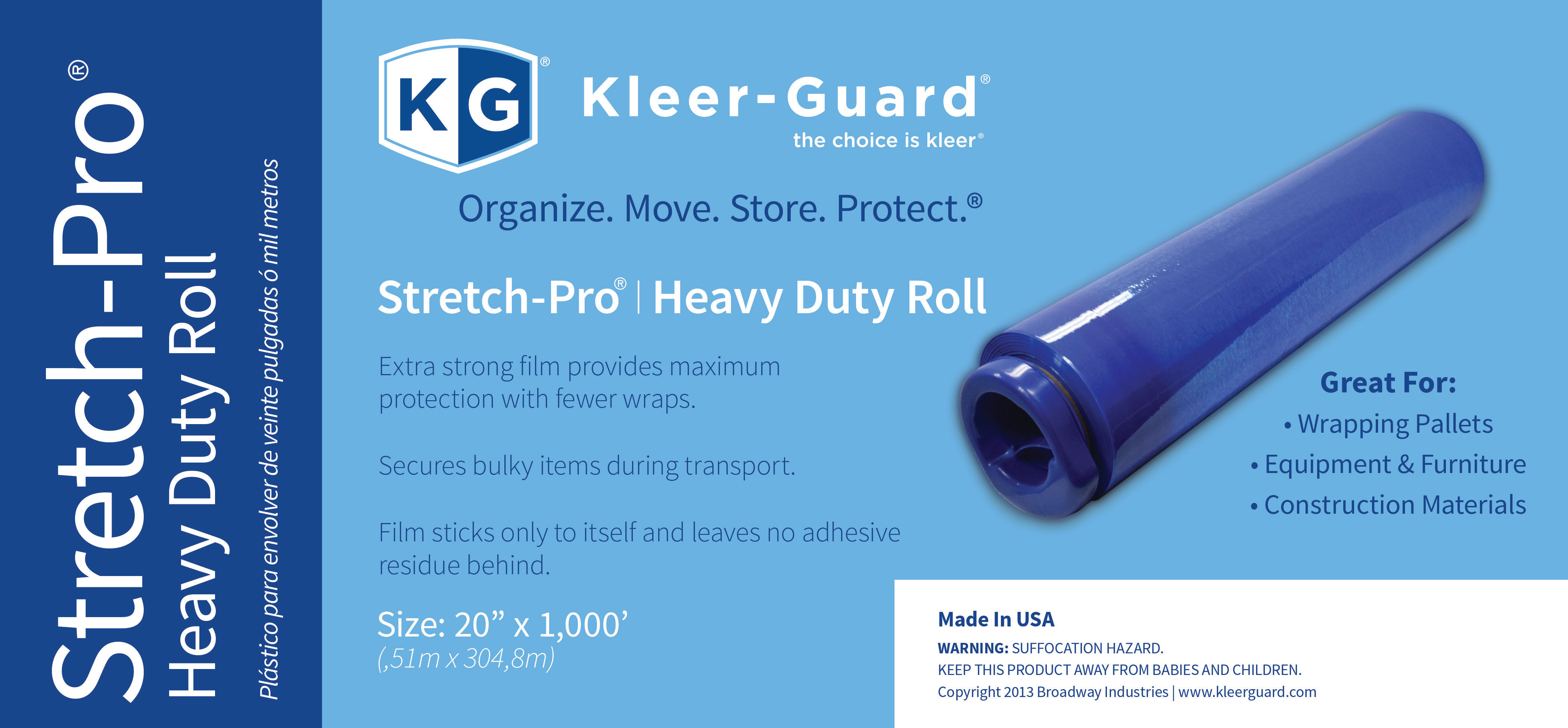 20" x 1,000' Heavy Duty Stretch-Pro®