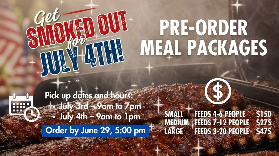 Smoked Out Pre-order Meal Packages
