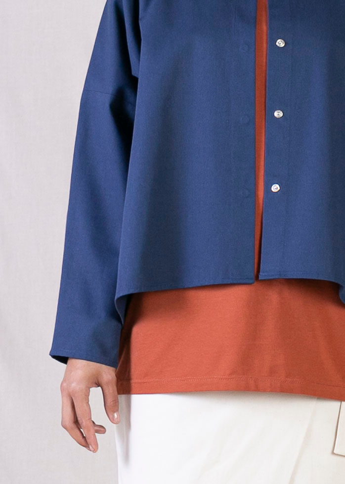Thumbnail: SQUARE SHIRT dark blue