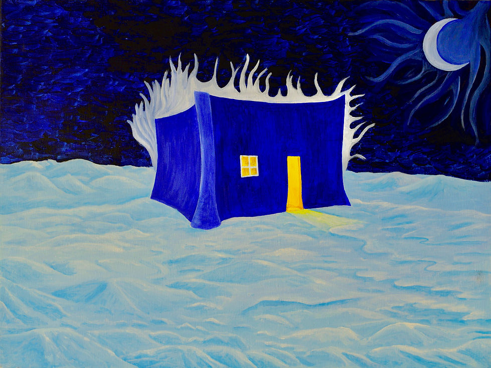 Sanctuary - Wolf Kroeger (24''x18'', Acr