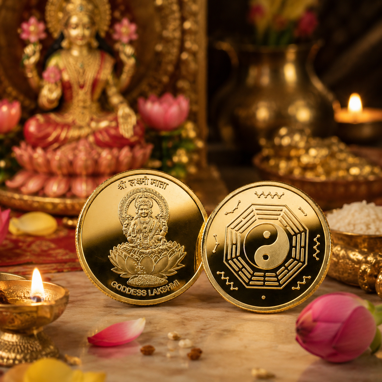 Lakshmi Feng Shui Coin