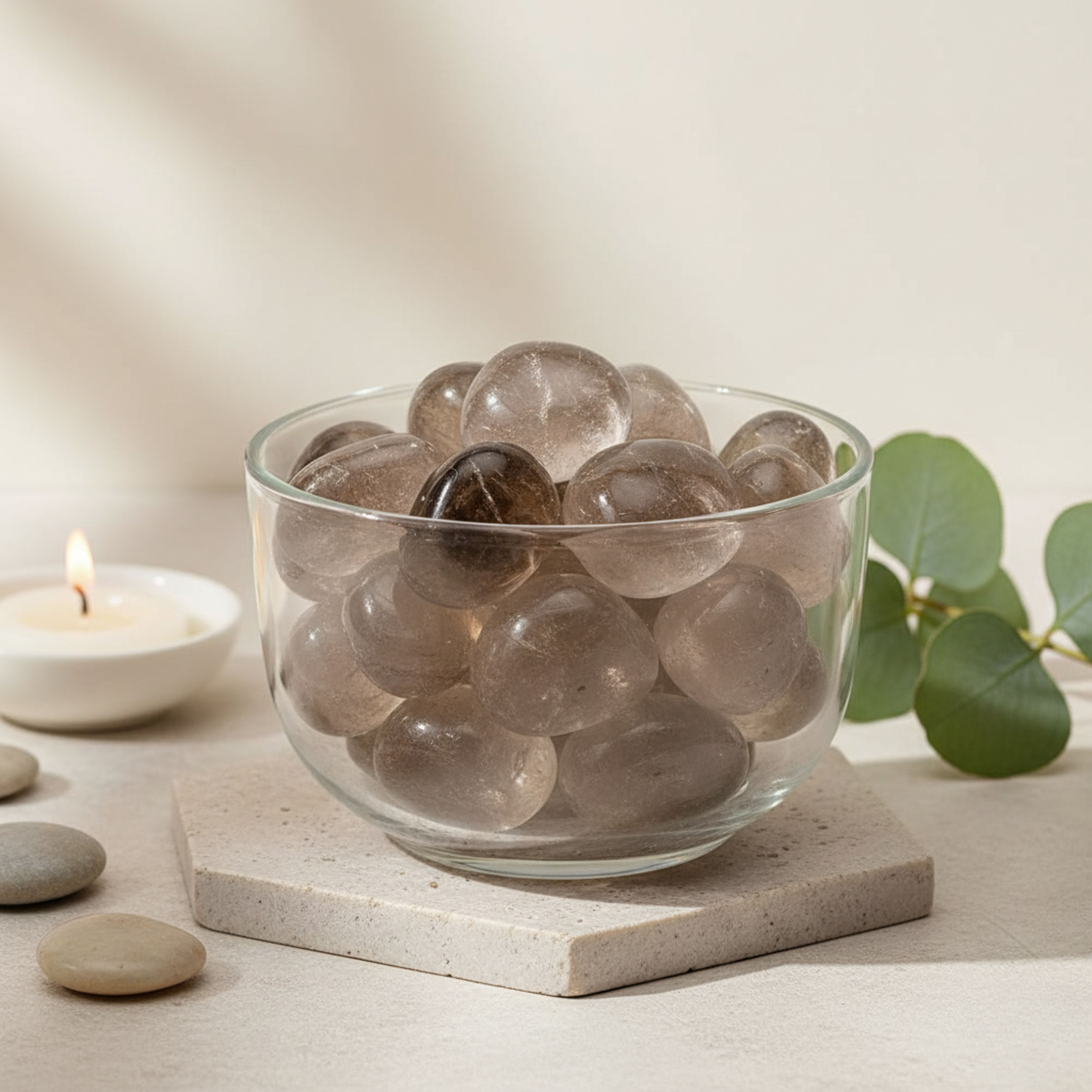 Smoky Quartz Tumbles (100g)