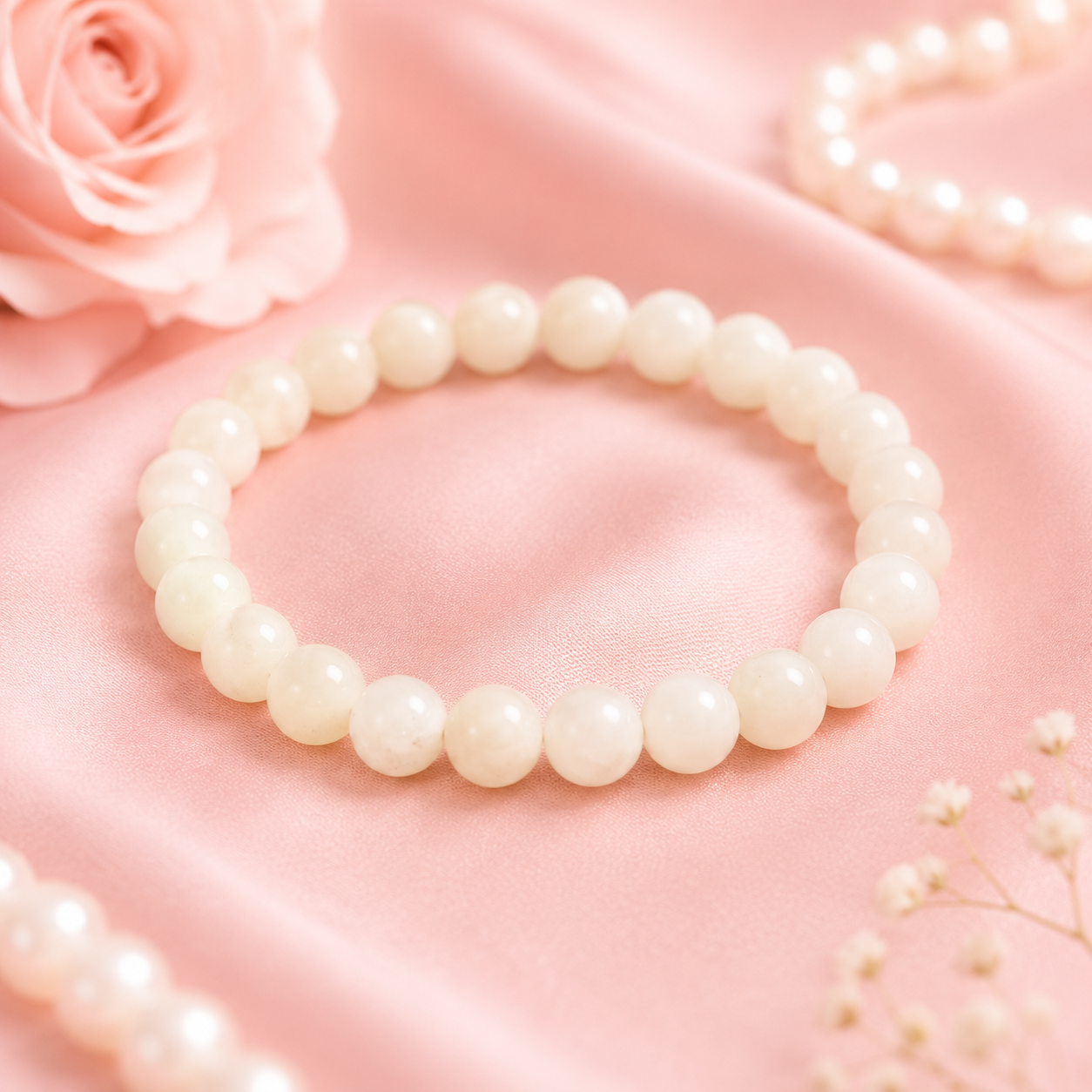 Moonstone Bracelet (8mm)
