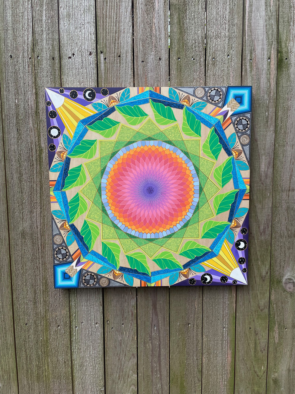 Thumbnail: Phi - 20x20 -Painting