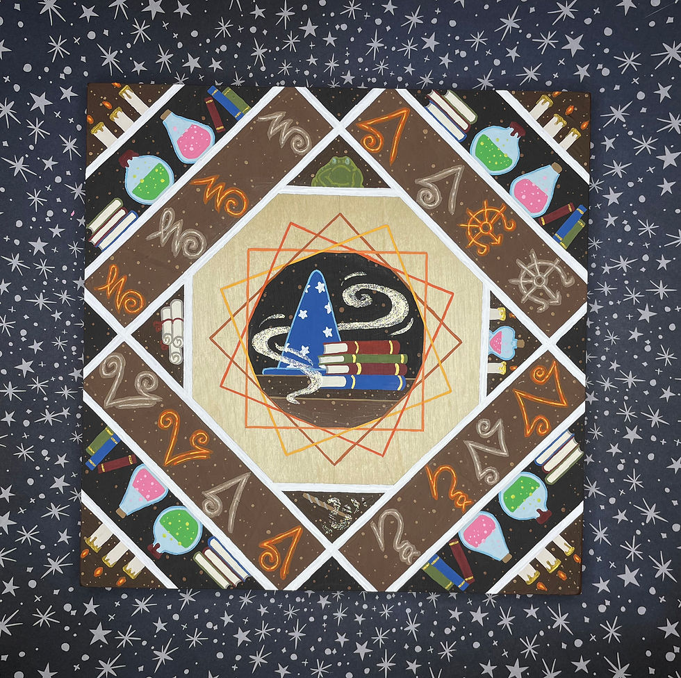 Thumbnail: Spellbook Apprentice - Giclee Print