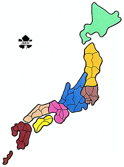 Japan Map - Sakemai