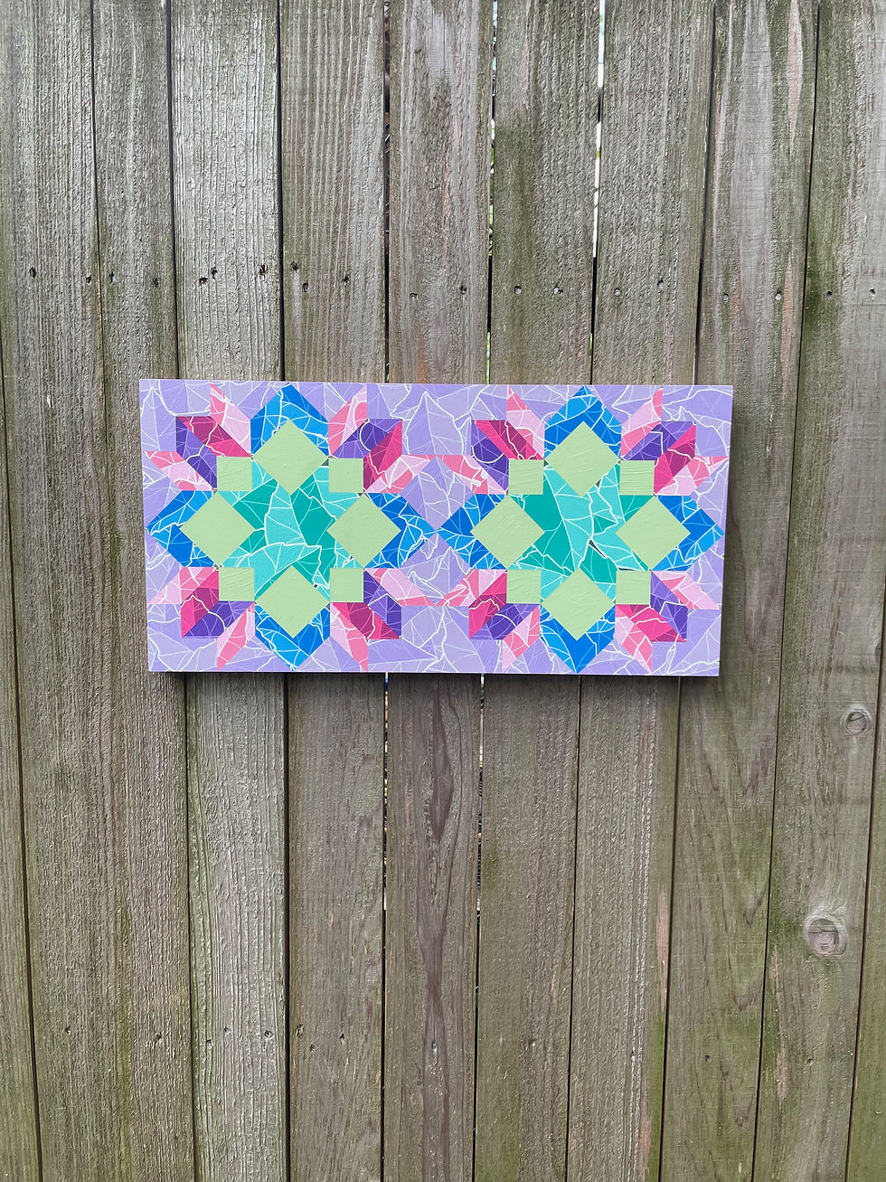 Thumbnail: Quilt Study #8 - 10x20 - Painting