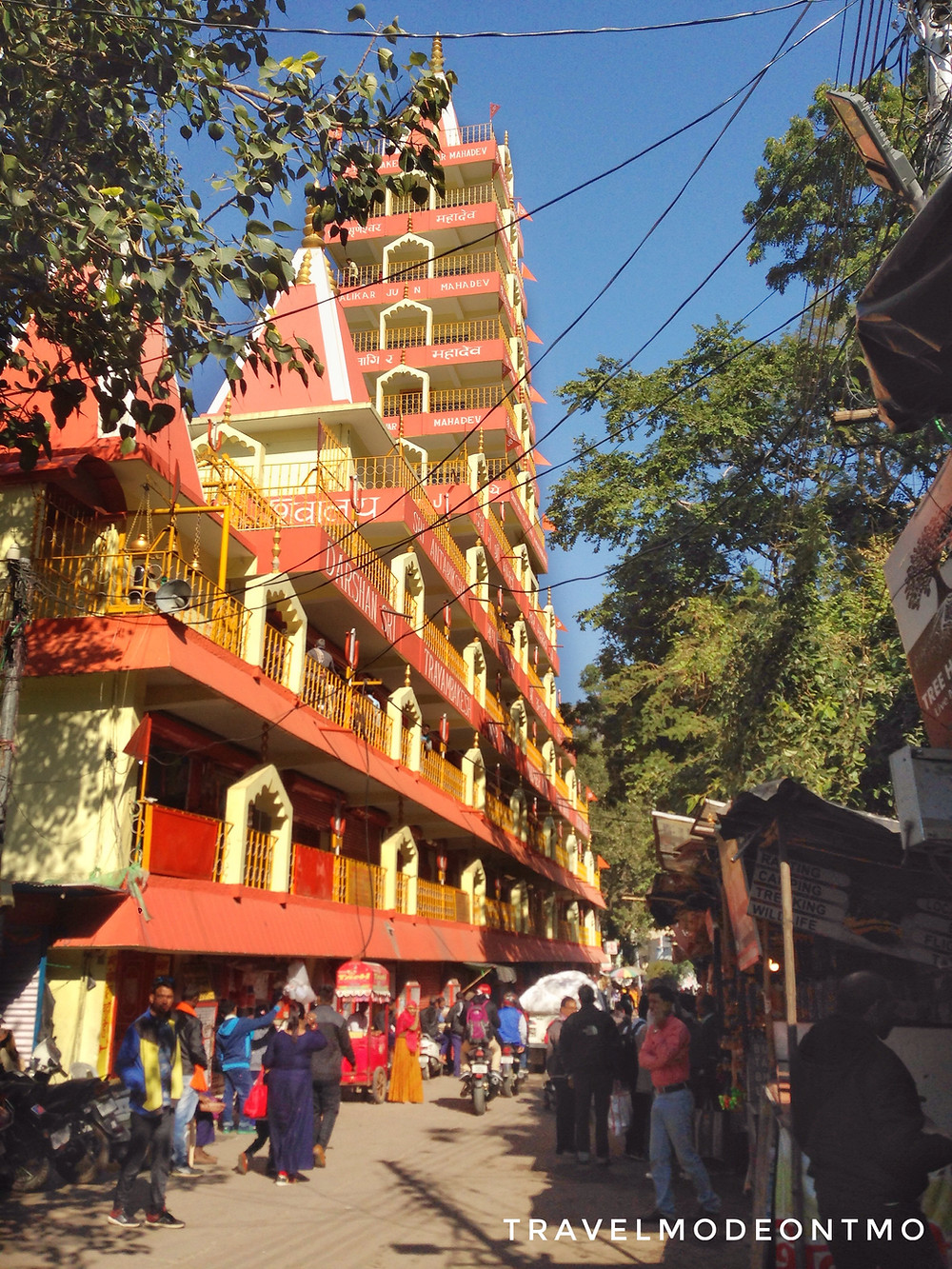 Triambakeshwar Temple on the Bank of river Ganges